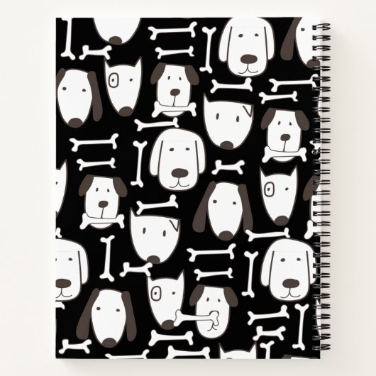 Speelgoed poedelcompositie notitieboek (Achterkant)