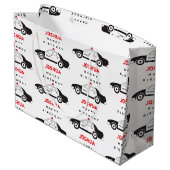 Speelgoed Politieauto Aangepaste naam Kinderen van Groot Cadeauzakje (Achterkant Gekanteld)