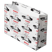 Speelgoed Politieauto Aangepaste naam Kinderen van Groot Cadeauzakje (Voorkant Gekanteld)