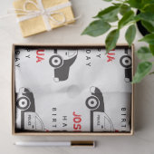 Speelgoed Politieauto Aangepaste naam Kinderen van Tissuepapier (Geschenk)