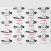 Speelgoed Politieauto Aangepaste naam Kinderen van Tissuepapier (Voorkant)