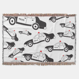 Speelgoed politieauto deken