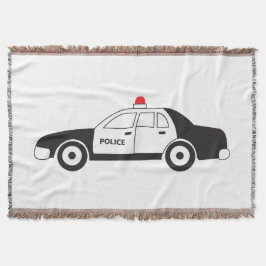 Speelgoed politieauto deken