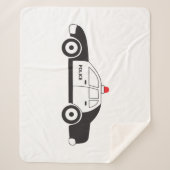 Speelgoed politieauto sherpa deken (Voorkant)