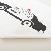 Speelgoed politieauto sherpa deken (3/4)