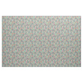 speelgoed poodle bloemenmunt stof (Fat Quarter)