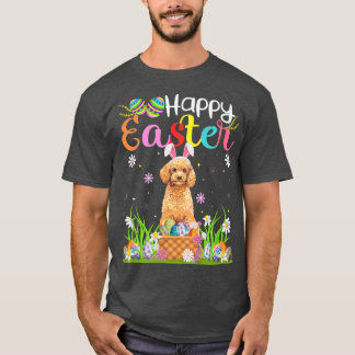 Speelgoed Poodle Dog Bunny Egg Hunt Funny Speelgoe T-shirt