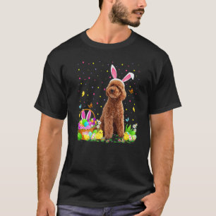 Speelgoed Poodle Dog Easter Egg Speelgoed Poodle E T-shirt