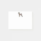 Speelgoed Poodle Dog Geo Silhouette Pset Post-it® Notes (Voorkant)