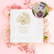 Speelgoed Poodle Dog Gepersonaliseerd Cheers Serve