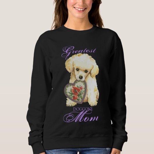 Speelgoed Poodle Heart Mam Trui (Voorkant)