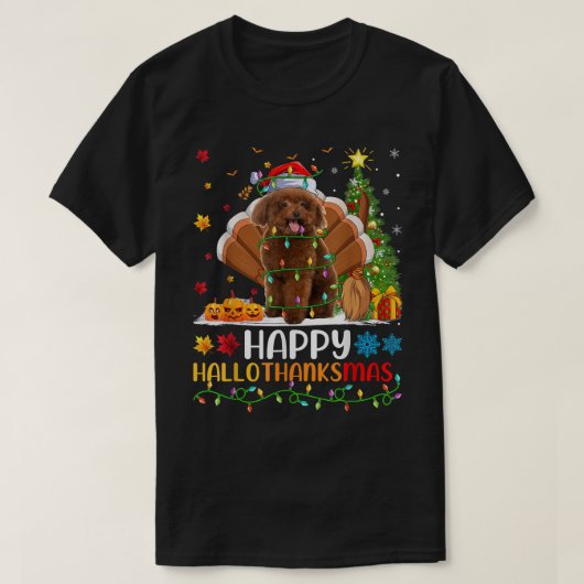Speelgoed Poodle Hondenliefhebber Funny Happy Spee T-shirt (Design voorkant)