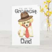 Speelgoed Poodle Kaart (Gele Bloem)