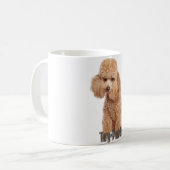 speelgoed poodle koffiemok (Voorkant links)