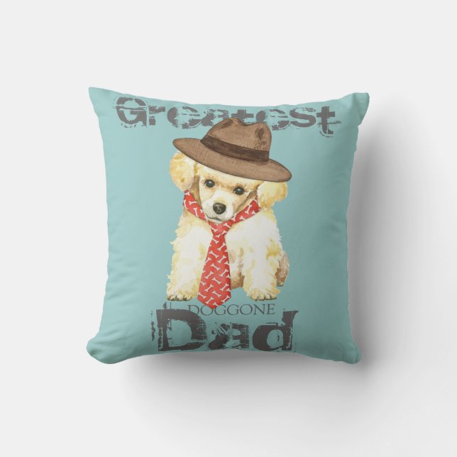 Speelgoed Poodle Kussen (Voorkant)