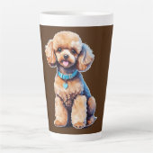 Speelgoed Poodle Latte-Mok Latte Mok (Voorkant)