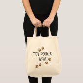 Speelgoed Poodle mama Tote Bag (Voorkant (product))