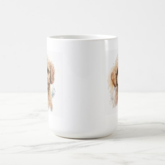 Speelgoed Poodle op een Mok (Center)