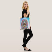 Speelgoed Poodle - pastelolie Tote Bag (Op model)