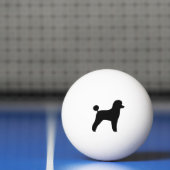 Speelgoed Poodle Silhouette Pingpongbal (Net)