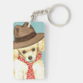 Speelgoed Poodle Sleutelhanger (achterkant)