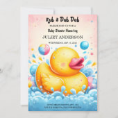 Speelgoed Pool Foam Bash Twin Rubber Duck Baby sho Kaart (Voorkant)