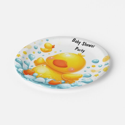 Speelgoed Pool Foam Bash Twin Rubber Duck Baby sho Papieren Bordje (Gekanteld)