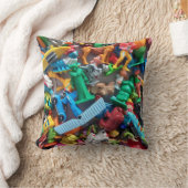 Speelgoed Print kussen. Kussen (Deken)