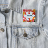 Speelgoed Puzzle-ballon - Birthday partijnaam Vierkante Button 5,1 Cm (In situ)