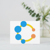 speelgoed ratel briefkaart (Staand voorkant)