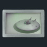 Speelgoed Robo Saucer Gesp<br><div class="desc">Retro Speelgoed-achtige Robot Flying Saucer.</div>