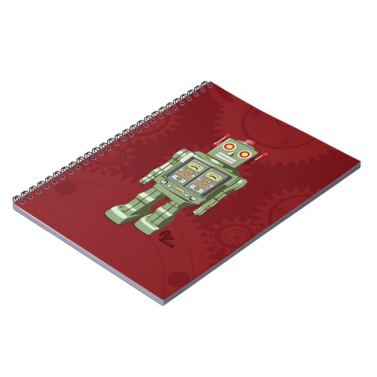 Speelgoed robonotebook notitieboek (Linkerzijde)
