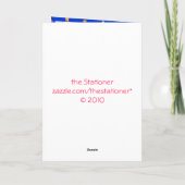 Speelgoed Robot Aangepast Wenskaart Kaart (Achterkant)