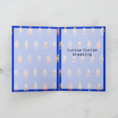 Speelgoed Robot Aangepast Wenskaart Kaart (Binnen)