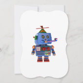Speelgoed robot kaart (Voorkant)