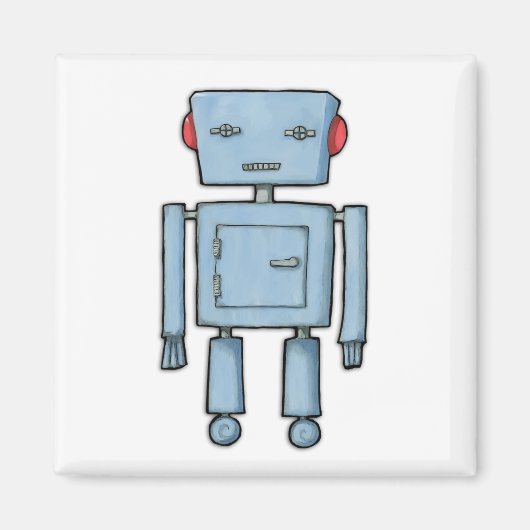 Speelgoed Robot Magnet (Voorkant)