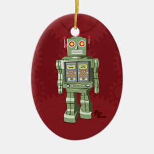 Speelgoed Robot Ornament