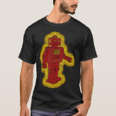  Speelgoed robot Retro 80s Style Science T-shirt (Voorkant)