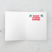 Speelgoed Robot Retro Kerst Kaarten (Binnen)