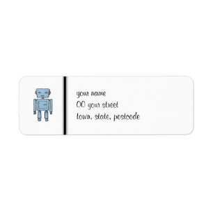 Speelgoed Robot Return Label