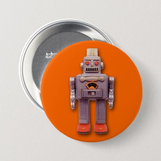 Speelgoed Robot Round Button (Voorkant /achterkant)