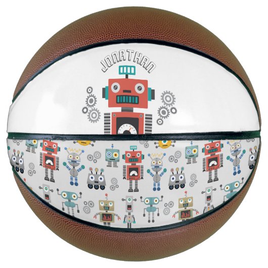 Speelgoed robots basketbal (Voorkant)
