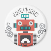 Speelgoed robots magneet (Voorkant)