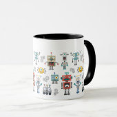 Speelgoed robots mok (Voorkant rechts)