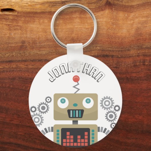 Speelgoed robots sleutelhanger (Voorkant)