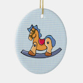 Speelgoed Rocking Horse Keramisch Ornament (Rechts)