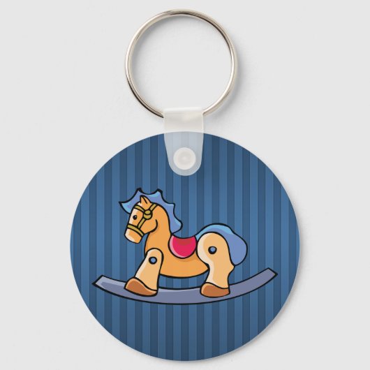 Speelgoed Rocking Horse Sleutelhanger (Voorkant)