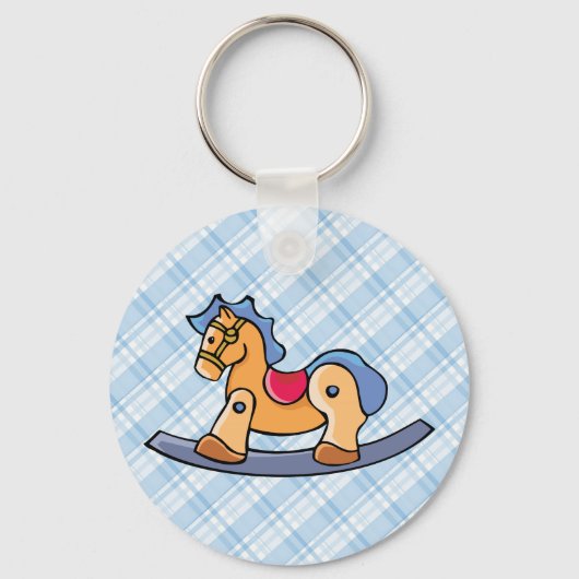 Speelgoed Rocking Horse Sleutelhanger (Voorkant)