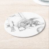 Speelgoed Ronde Kartonnen Onderzetter (Gebogen)