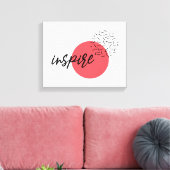 Speelgoed, schattig, modern, eenvoudig design van  canvas afdruk (Insitu (Woonkamer))